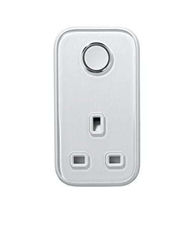 Hive Active Plug, Silver, 1 Pack , White